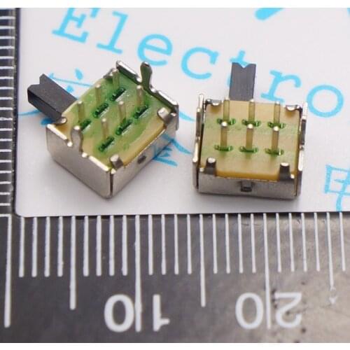 200pcs Toggle Switches Toggle switch 2 6 foot horizontal SK22D07VG4 hexapod toggle switch two