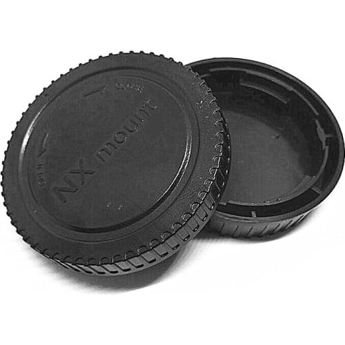 50Pairs/lot camera Body cap + Rear Lens Cap for Samsung NX Mount NX10 NX300 NX2000 NX1000