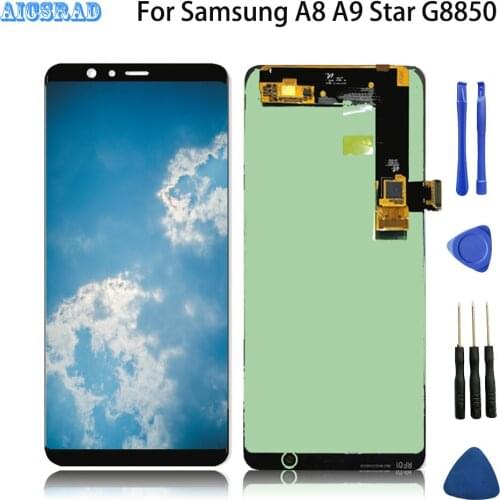 6.3 inch 2220*1080 For samsung Galaxy A9 STAR G8850 LCD Display + Touch Screen original AICARAD Screen Digitizer Assembly