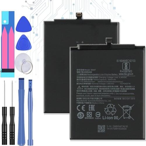 4030mAh for Xiao Mi BM4F Mobile Phone Battery For Xiaomi Mi A3 CC9 CC9e CC9 e Bateria + Free tool