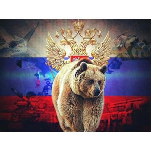 Diamond Painting Animals Diamond Embroidery Bear Needlework Crafts Diamond Mosaic Full Square Home Decor Creative Wall Art