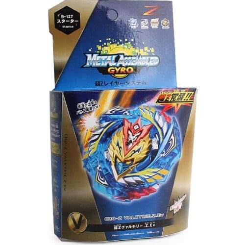 B-X TOUPIE BURST BEYBLADE B-127 Starter Cho-Z Valkyrie.Z.Ev Beyblades Burst B 127 CHO Z B127 With Launcher