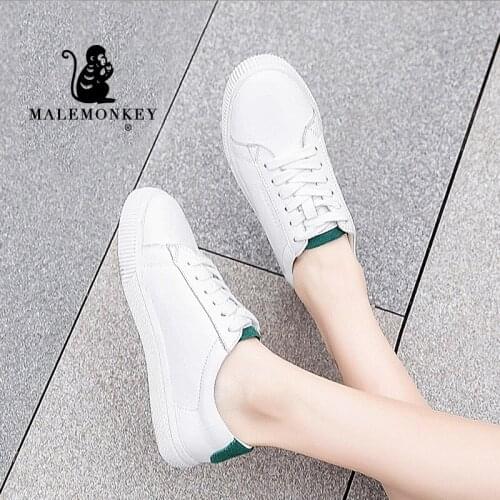 White Sneakers Women flat Shoes 2021 Spring Summer Breathable Comfortable Non Slip Casual Female Shoes Large Size 42 Clearance