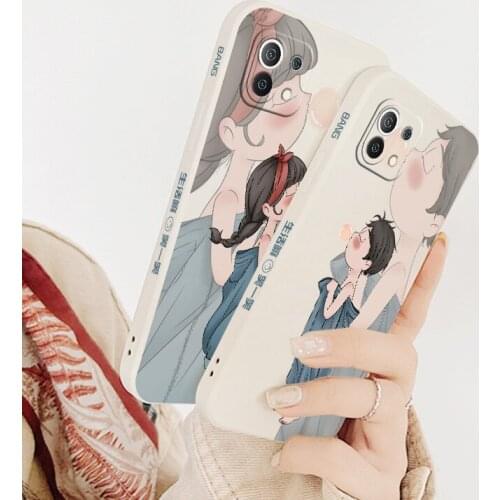 Fat Jeans Phone Case For Xiaomi Mi 11 10T 10T Pro 10 S lite Ultra 9T 9 8 Note 10 Pro Poco F3 F2pro X2 Silicone Cover