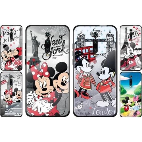 Tempered Glass Cover Mickey Minne Have Fun For Xiaomi Redmi K40 K30 K20 9T 9C 9A 9 8A 7 Pro Plus Phone Case Capa