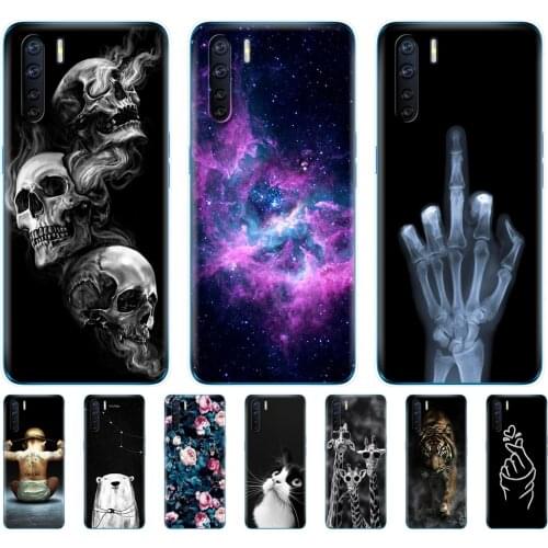 For OPPO A91 Case 6.4" Silicon Soft Back TPU Phone Cover For OPPO A 91 Capas OPPOA91 Case CPH2001 CPH2021 Funda Shell Bumper