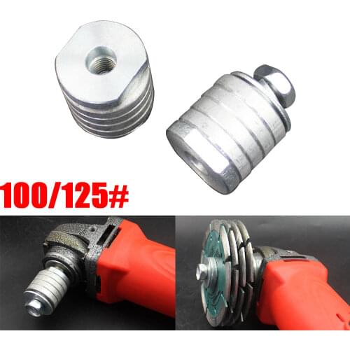 M10/M14 Angle Grinder Adapter Angle Grinder Lock Nuts, Inner and Outer Flange Nut Kit, Variable Router for Bosch 100 / 125mm