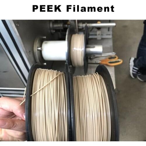 FLEXBED PEEK High Temp Filament 1.75 mm Extremely Strong, Heat Resistant, Chemical Resistant 3D Printing Filament 250g