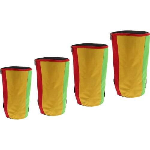 Canvas Drum Djembe Gig Bag Carry Bag with Shoulder Strap for African Drum