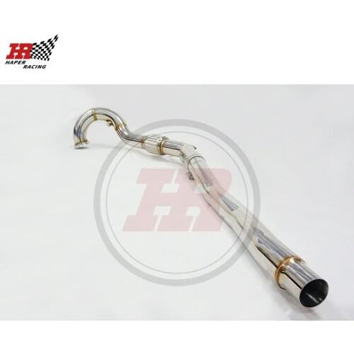 HP RACING 3.0'' SS304 Catless Downpipe For MQB MK7 MK7.5 G olf R A3 Quatt ro S3 8V 8S TT TTS 2.0 TFSI 2014