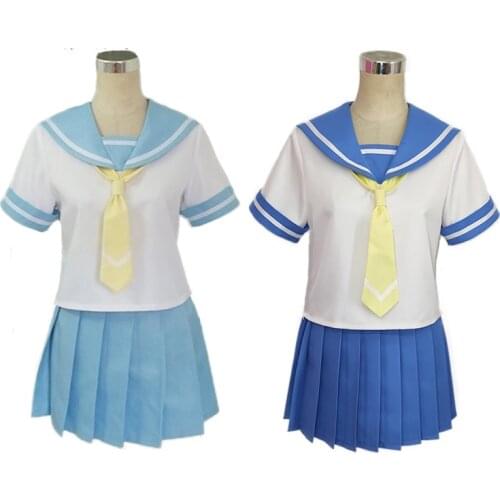 Higurashi no Naku Koro ni Higurashi When They Cry Rena Ryugu School uniforms Cosplay Costume anysize