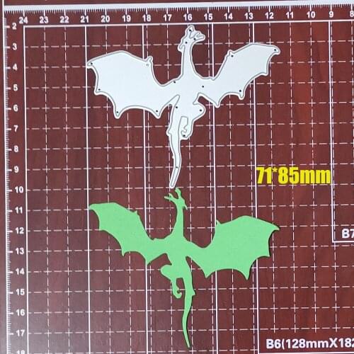 Metal Cutting Dies Fly Dragon 2020 New Crafts Die Mould Stencil For DIY Scrapbooking Paper Cards Embossing Die template