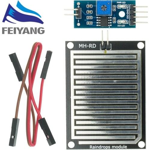 Snow/Raindrops Detection Sensor Module Rain Weather Module Humidity