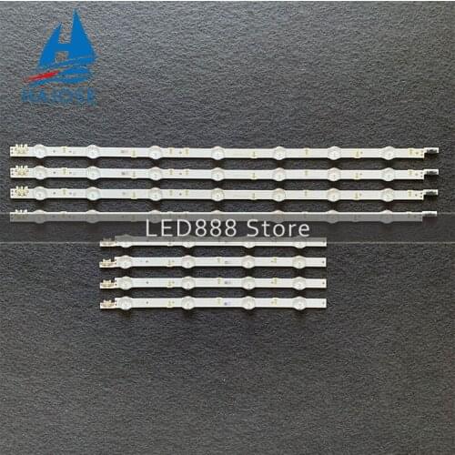 LED Backlight strip for Samsung UE43J5500AK UE43J5600 UE43J5550 ue43j5502 S_5j55_43_FL_L7 LM41-00117X 00117W BN96-36336A 36337A