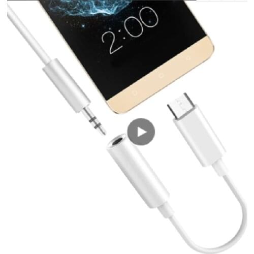 Type C 3.5 Jack Earphone Audio Aux Cable For Xiaomi USB To 3.5mm Headphones Adapter Phone Accessories For Pro Letv 2 MAX2 Xiaomi