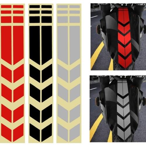 Decoration Moto Stickers and Decals Sticker On Bike Bicycle Fender Motorcycle Accessories Motorcycle Reflective Sticker