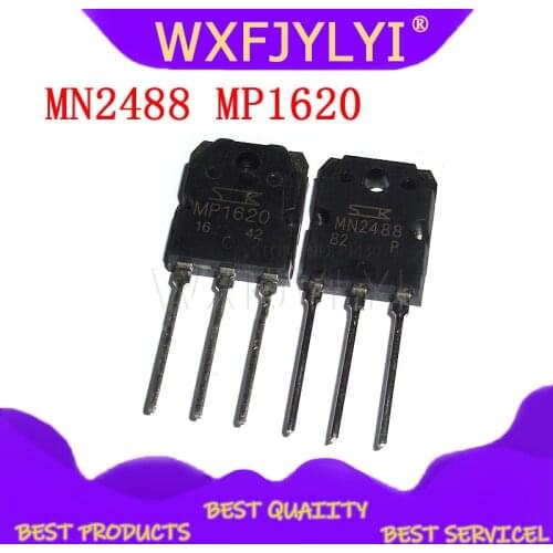 1Pair/2pcs MP1620 MN2488 1PCS+MP1620 + 1PCS+MN2488 TO-3P Audio power amplifier IC pairing tube