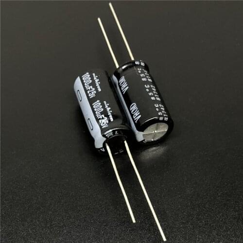 10pcs/100pcs 1000uF 25V NICHICON VR Series 10x20mm 25V1000uF Aluminum Electrolytic Capacitor