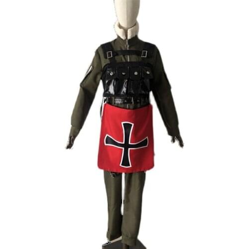 2021 Saga Of Tanya The Evil Tanya Von Degurechaff uniform Cosplay Costume custom-made