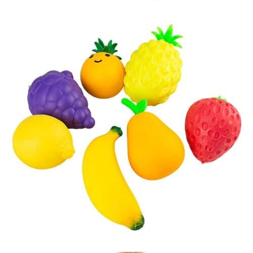 7pcs/lot Children Pretend Role Play House Toy Cutting Fruit Plastic Vegetables Food Kitchen Baby Classic Kids Admired