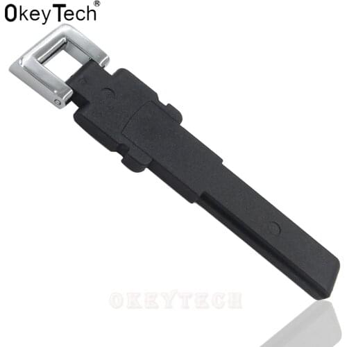 OkeyTech Car-Styling Remote Uncut Emergency Car Key Fob Insert Blank Blade For VW VOLKSWAGEN For Passat B6 B7 CC Insert Smart
