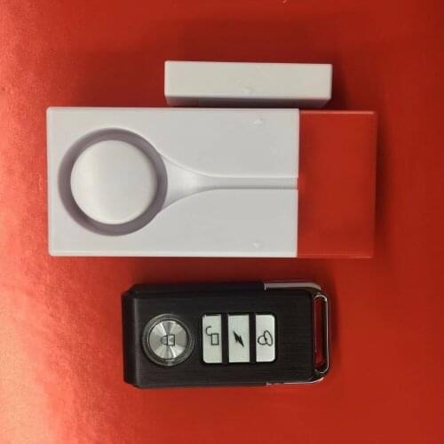 Wireless Vibration Meganetic Alarm With Sound and Light Door Contact