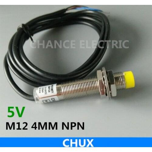 Inductive Proximity Sensor NPN NO NC IM12-4-DNA DNB DC 4mm Detect Distance 5V Switch