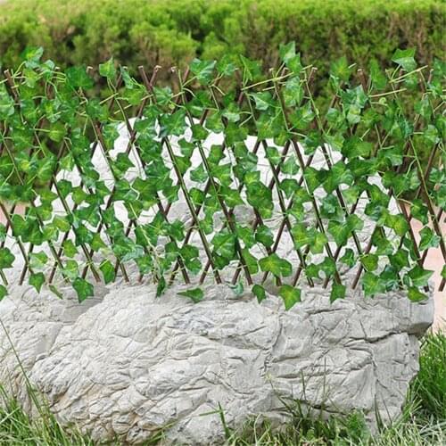 Artificial Garden Plant Fence UV Protected Privacy Screen Outdoor Indoor Use Garden Fence Backyard Home Decor Greenery Walls