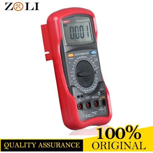 2019 New UT56 UNI-T UT56 19999 Display 1000V 20A DMM AC DC Voltmeter UT56 Resistance Capacitance Frequency Test Multi Meter