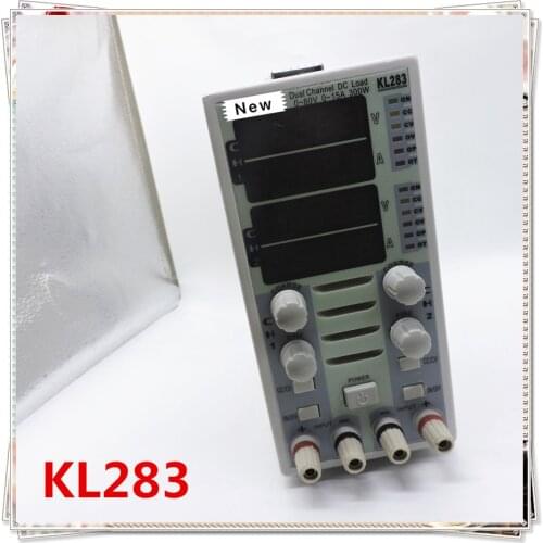 NEW&ORIGINAL For KUNKIN KL283 Double channel DC Electronic load meter LED driver DC Tester 300W 220V
