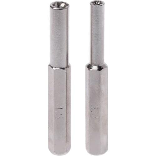 2Pcs Professional Screwdriver 3.8mm + 4.5mm Security Tool Bit Gamebit For Nintend NES N64 Gameboy 57BC