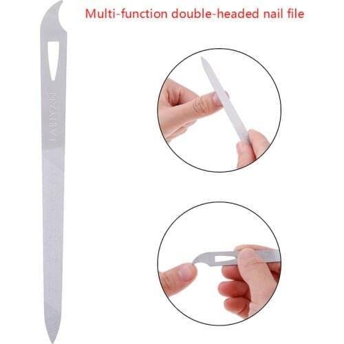 Professionel Nail File Stronge Metal Lime A Ongle Limas Para Manicura Pilnik Do Paznokci Lima Nagel Vijl Quita Esmalte Gel Rasp