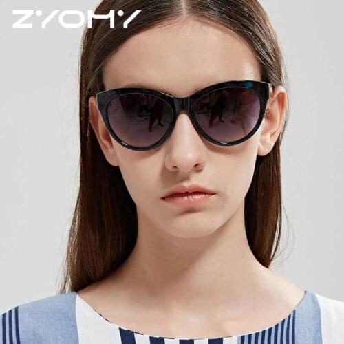 Q 2020 Fashion Cat Eye Polarized Driving Glasses Retro Goggles Unisex Sunglasses Brand Design Eyewear Shades Oculos De Sol 2021