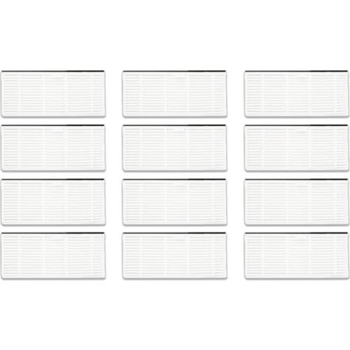 12 Pcs HEPA Filter Robot Vacuum for Proscenic M8 Pro Vacuum Cleaner Accessories Replacement