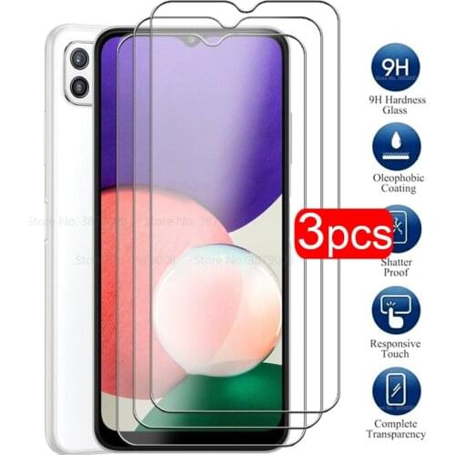 Glass for samsung a22 5G phone Protective Glass 3pcs screen protector film samsun a22 a 22 22a A226B samsunga22 glass film cover