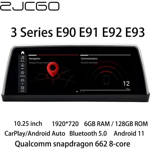 ZJCGO Car Multimedia Player Stereo GPS Radio Navigation NAVI Android CCC CIC for BMW 3 Series E90 E91 E92 E93 2004~2013