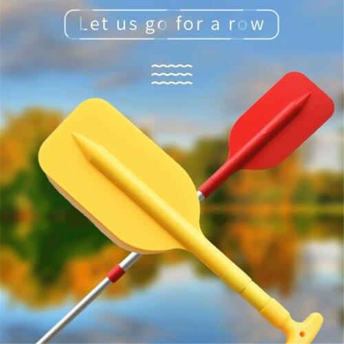 1Pc Kayak Raft Telescopic Paddle Portable Collapsible Adjustable Aluminum Alloy Oar Safety Boat Accessories Kayak Paddle