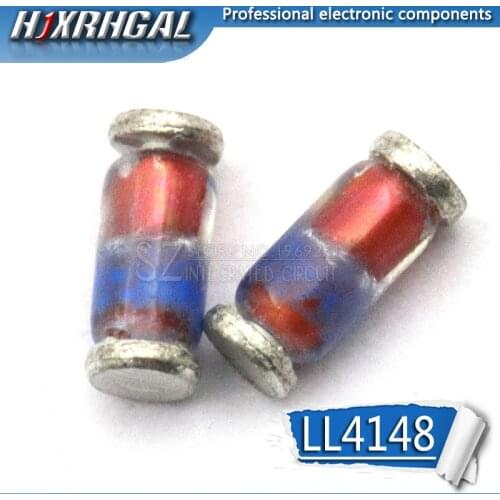 10PCS LL4148 LL-34 1N4148 IN4148 High-speed switching diodes