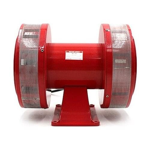 MS-790 AC 110V 220V 180db Motor Driven Air Raid Siren Metal Horn Double Industry Boat Alarm