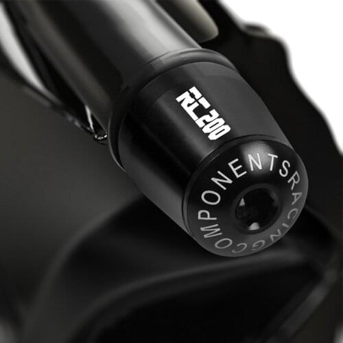 Motorcycle CNC Aluminum Handlebar Grips Bar Ends Handle bar Grip Cap Slider For RC200 RC 200 2014 2015 2016 2017 WITH rc200