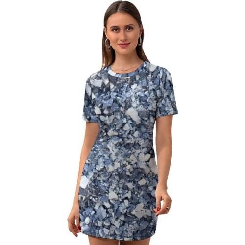 Sparkle Dress Short Sleeve Spandex Teen Bodycon Holiday Fashion Girly Patterns One-Piece