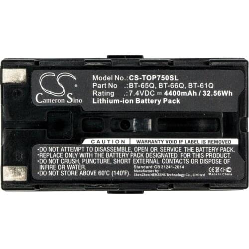 Cameron sino 4400mah battery for TOPCON FC100 FC-100 FC-120 FC-200 FC2000 FC-2000 FC-2200 FC-2500 Field Controller FC100