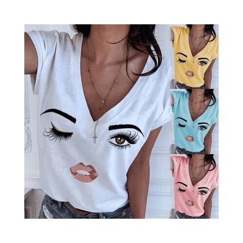 Clearluv Short Sleeve Women's T-Shirts