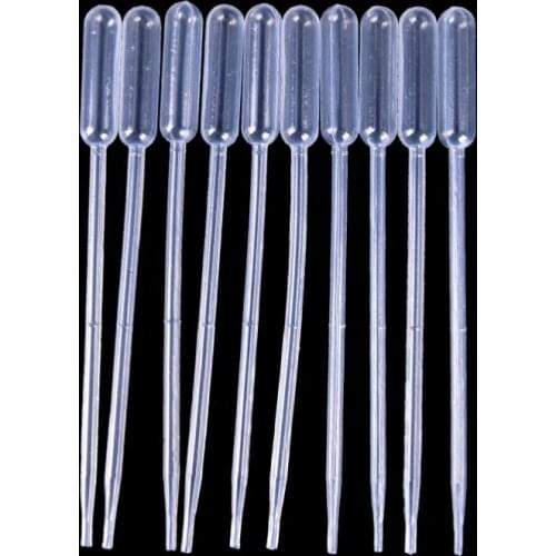 For Experiment Medical 100PCS 0.5m Pipettes Disposable Plasticl Graduated Pipettes Dropper Polyethylene