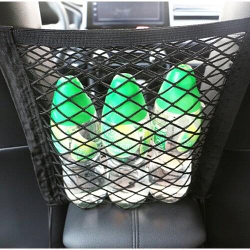 For Hyundai Sonata Sensuous DN8 2019 2020 Car Organizer Accessories Car Seat Side Storage Mesh Net