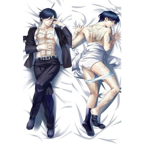 Hot japanese anime Decorative Hugging body pillow cover case Double sided 60x170CM 2WT
