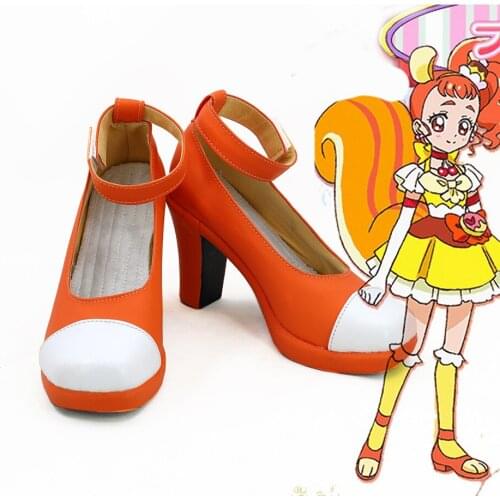 KiraKira A La Mode Cure Custard Cosplay Shoes Custom Made