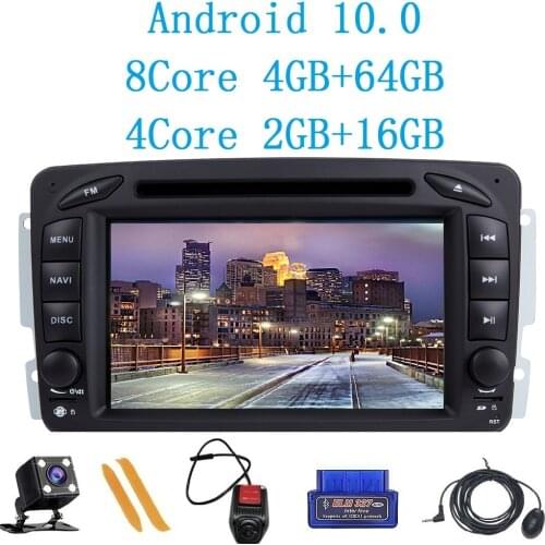ZLTOOPAI For Mercedes Benz CLK W209 Multimedia Vito W639 Car Media Player GPS Navigation DVD FM Radio Car Multimedia Play + Gift