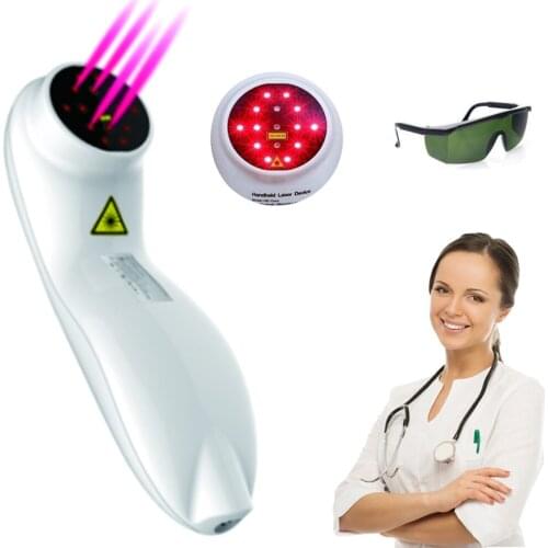 New Body Pain Relief Equipment Knee Joint Arthritis Prostatitis Treatment Multifunctional Handy Cure Cold Laser Physiotherapy