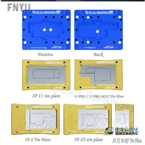MECHANIC mid-level automatic positioning tin planting platform iBGA Max 6 in 1 Support IPHONE X / XSMAX IP 11 / 11PRO MAX repair